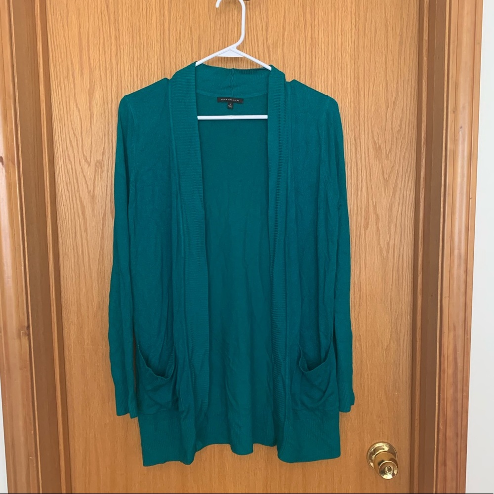 GREEN cardigan size M